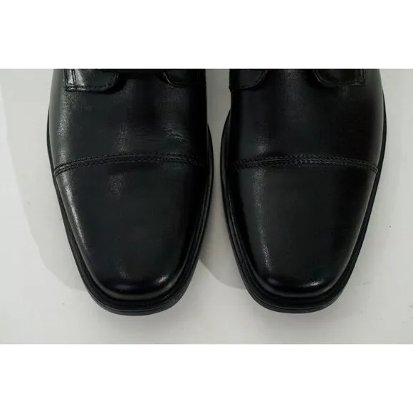 NWOB Clarks Tilden Cap Oxford Dress Shoes Mens Sz 8.5