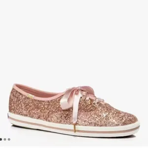 NWOB Kate Spade  x Keds Pink Glitter Shoes Size 10