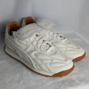 NWOB Puma x Fenty Women's Avanti Low Top Quilted Leather White Sneakers Size 7.5