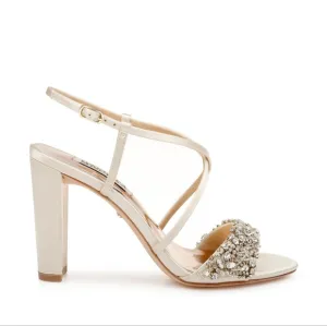 ◽️NWOT Badgley Mischka 'Carolyn' Strappy Embellished Evening Shoe, 8.5