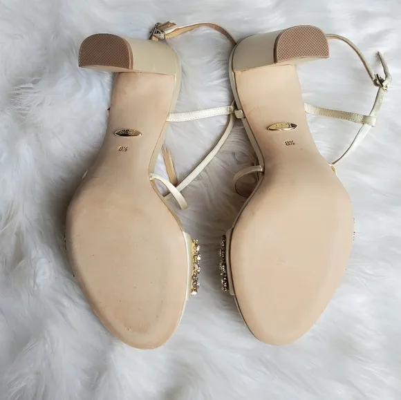 ◽️NWOT Badgley Mischka 'Carolyn' Strappy Embellished Evening Shoe, 8.5