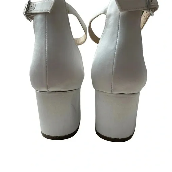 NWOT Betsey Johnson Mel (Ivory) High Heel Sandals