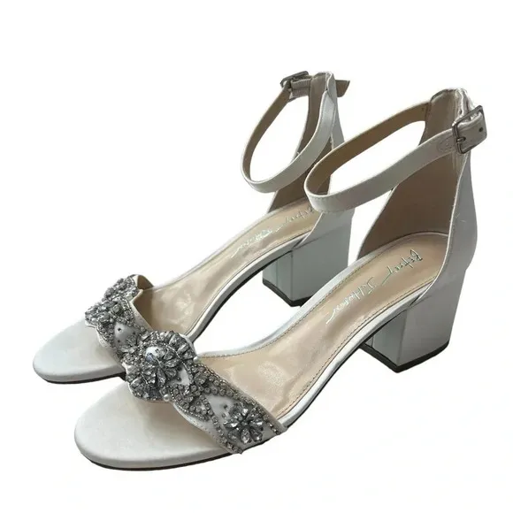 NWOT Betsey Johnson Mel (Ivory) High Heel Sandals