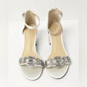 NWOT Betsey Johnson Mel (Ivory) High Heel Sandals