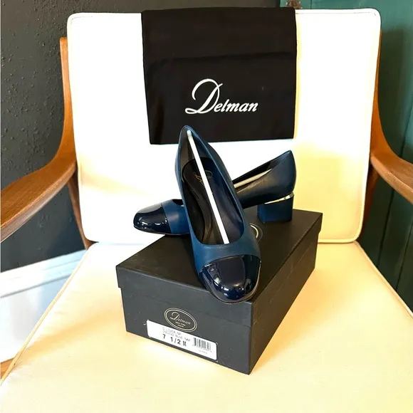 NWOT Indigo Delman Livia pumps size 7 1/2