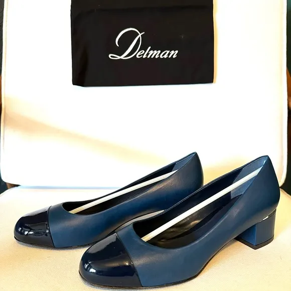 NWOT Indigo Delman Livia pumps size 7 1/2