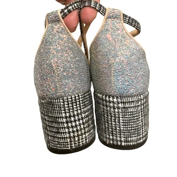 NWOT J. Crew Avery Glittery Tweed Pumps