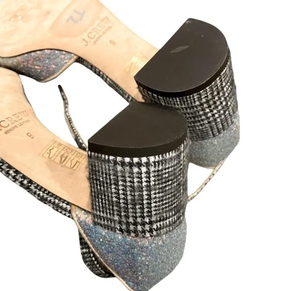 NWOT J. Crew Avery Glittery Tweed Pumps