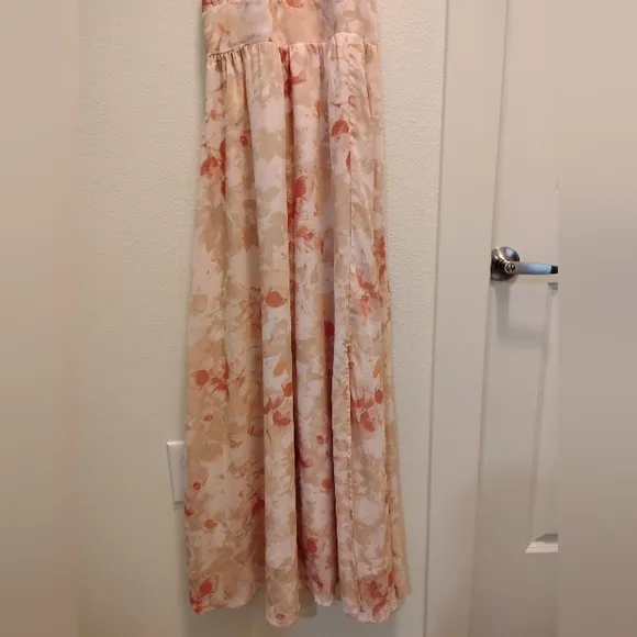 NWOT JJ’s House Floral Maxi Dress – Elegant Wedding Guest &amp; Resort Wear (Size S)