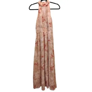 NWOT JJ’s House Floral Maxi Dress – Elegant Wedding Guest &amp; Resort Wear (Size S)