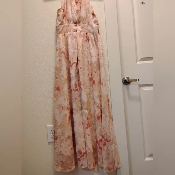 NWOT JJ’s House Floral Maxi Dress – Elegant Wedding Guest &amp; Resort Wear (Size S)