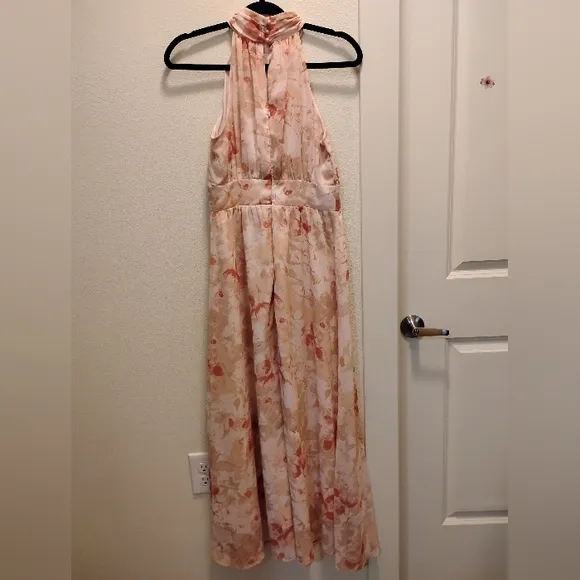 NWOT JJ’s House Floral Maxi Dress – Elegant Wedding Guest &amp; Resort Wear (Size S)