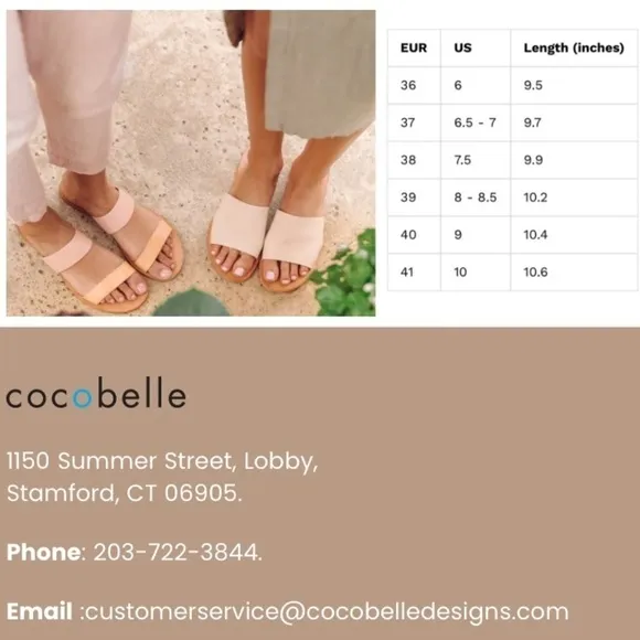 NWT Cocobelle Venus Gold Studded Tan Leather Resort Studded Flat Sandals