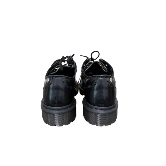 NWT! Dr. Martens Zeffir 3i Bex Buttero Hair On Shoes in Black Beige - Size 11