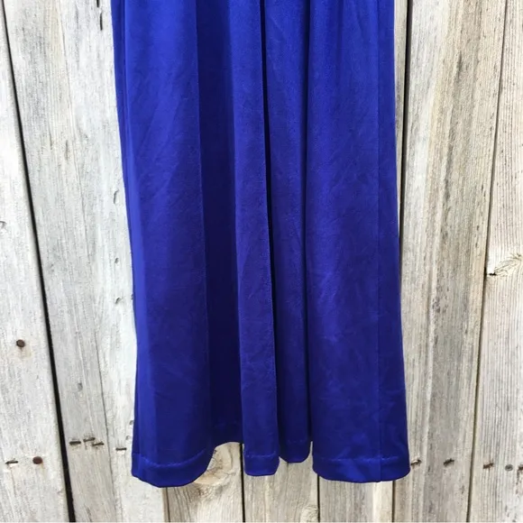NWT Dress The Population Karlie Sleeveless Bodycon Midi Dress Electric Blue M
