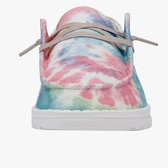 NWT HEY DUDE Wendy Boho TODDLER Girls Shoes Tie Dye