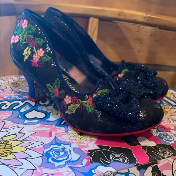 NWT IRREGULAR CHOICE RIPEN ON THE VINE HEELS SIZE 36 🌸🎀