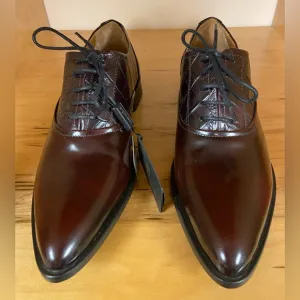 NWT MASSIMO DUTTI MEN DRESS SHOES MADE IN PORTUGAL SIZE 36 MSRP $169.00