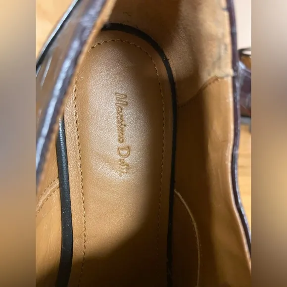 NWT MASSIMO DUTTI MEN DRESS SHOES MADE IN PORTUGAL SIZE 36 MSRP $169.00