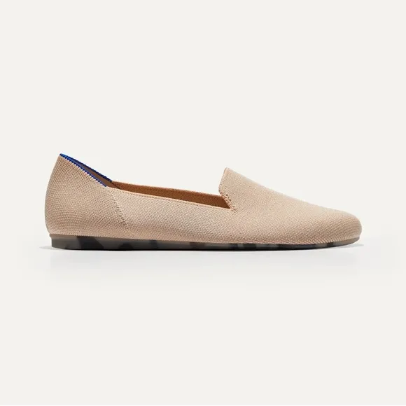 NWT Rothy’s The Lounge Loafer Women's Flats In Love Insole Comfort Sandstone 6.5