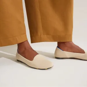 NWT Rothy’s The Lounge Loafer Women's Flats In Love Insole Comfort Sandstone 6.5
