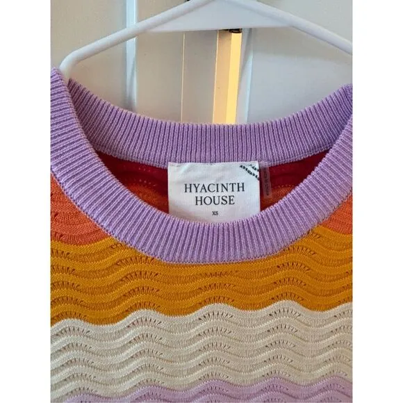NWT Tuckernuck Hyancinth House Sunset Stripe Montego Knit Midi Dress&quot; , $180  XS