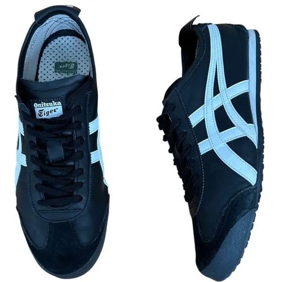 Onitsuka Tiger Mexico 66 Shoes by ASICS size 10 Black White