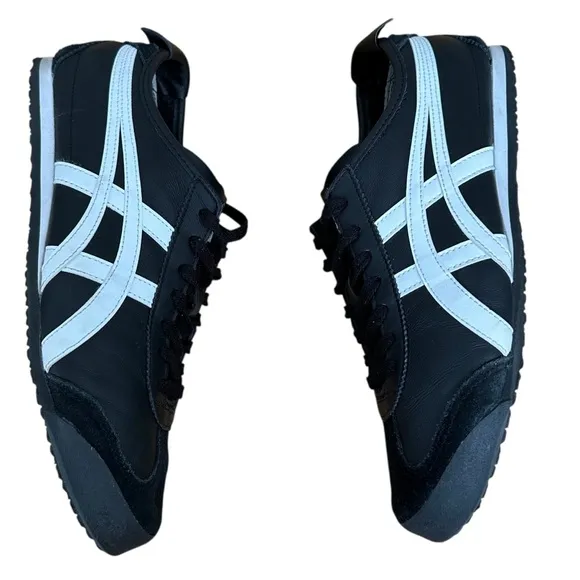 Onitsuka Tiger Mexico 66 Shoes by ASICS size 10 Black White