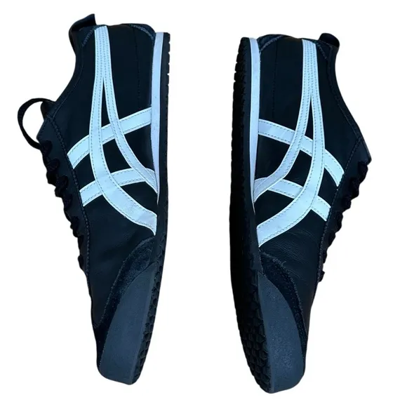 Onitsuka Tiger Mexico 66 Shoes by ASICS size 10 Black White