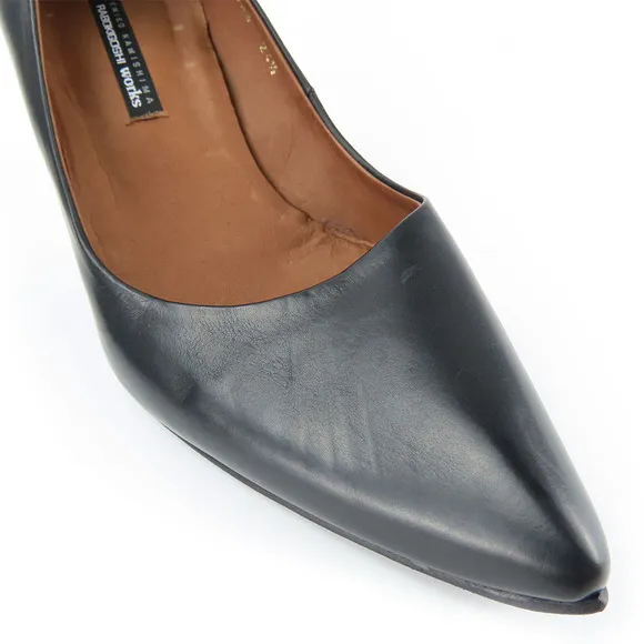 Other RABOKIGOSHI Works Leather Pumps Black Leather Shoes
