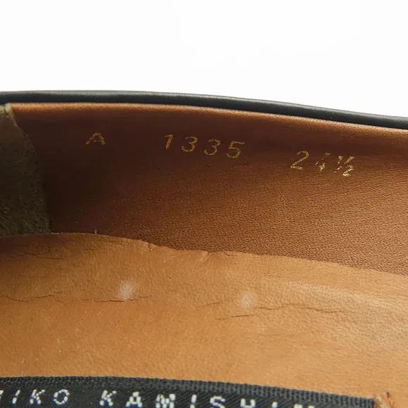 Other RABOKIGOSHI Works Leather Pumps Black Leather Shoes