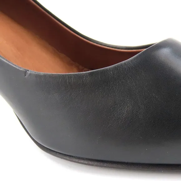 Other RABOKIGOSHI Works Leather Pumps Black Leather Shoes