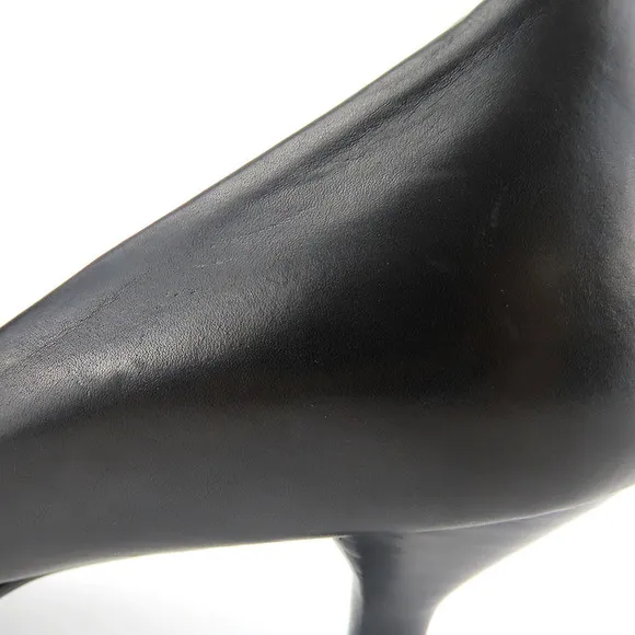 Other RABOKIGOSHI Works Leather Pumps Black Leather Shoes