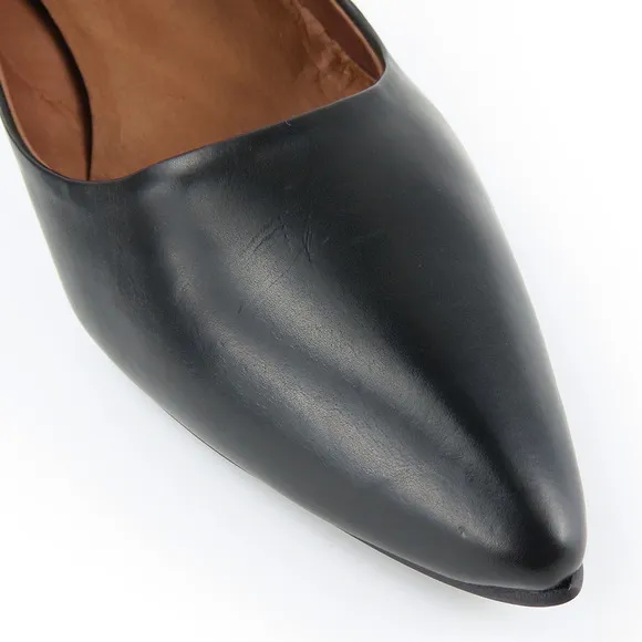 Other RABOKIGOSHI Works Leather Pumps Black Leather Shoes
