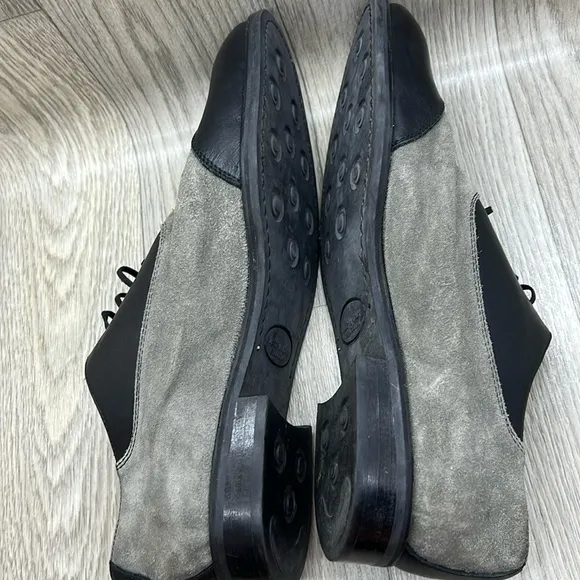 Paul Frederic  Men's oxfords dress lace up leather shoes Made in Italy