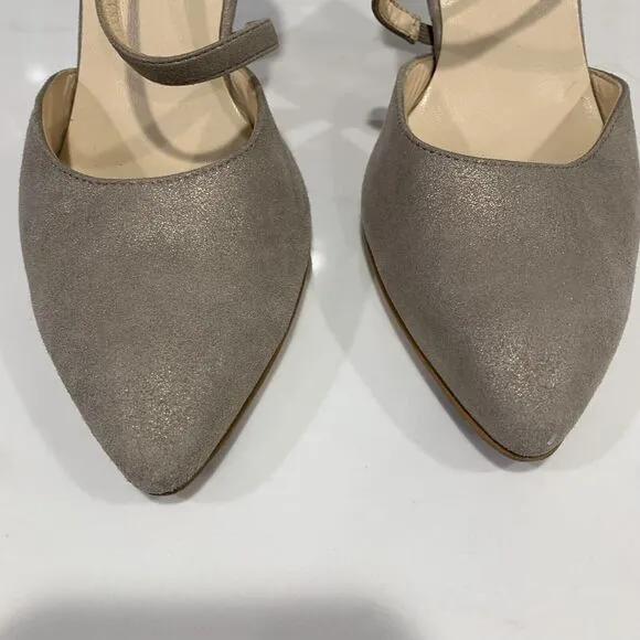 Paul Green | Shoes Heel Pumps Valetta D'Orsday Champagne Suede- size 4 6.5