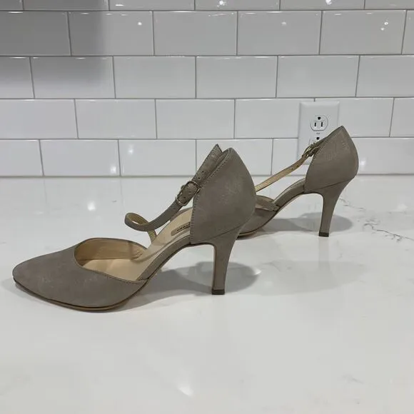 Paul Green | Shoes Heel Pumps Valetta D'Orsday Champagne Suede- size 4 6.5