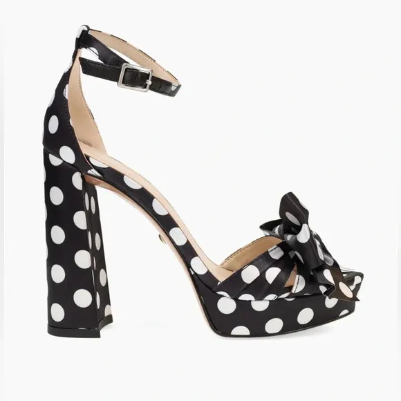 Pelle Moda Gema Ankle Strap Platform Sandal Sz 8.5