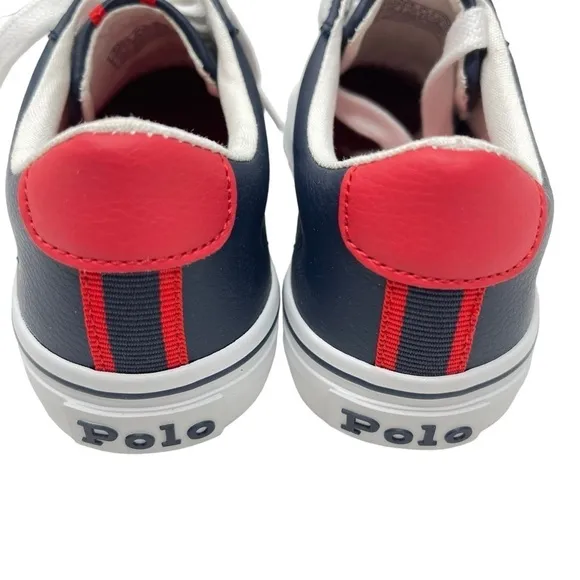 Polo Ralph Lauren boys Size 13 Westcott 11 tie sneakers shoes New