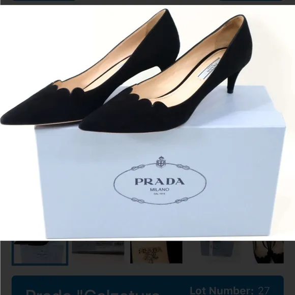 Prada Black Women's Shoes