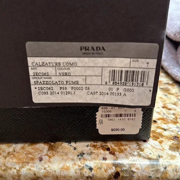 Prada Men’s Dress Shoes