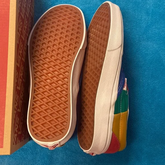 Pride collection, color block Vans