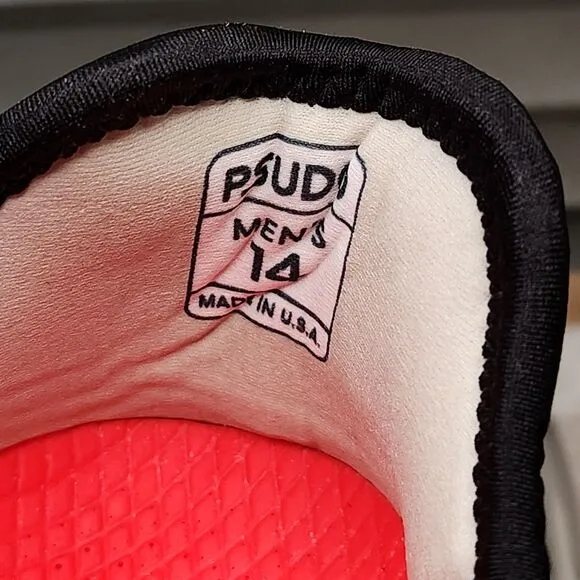 Psudo black charcoal court shoes Made in the USA mens 14