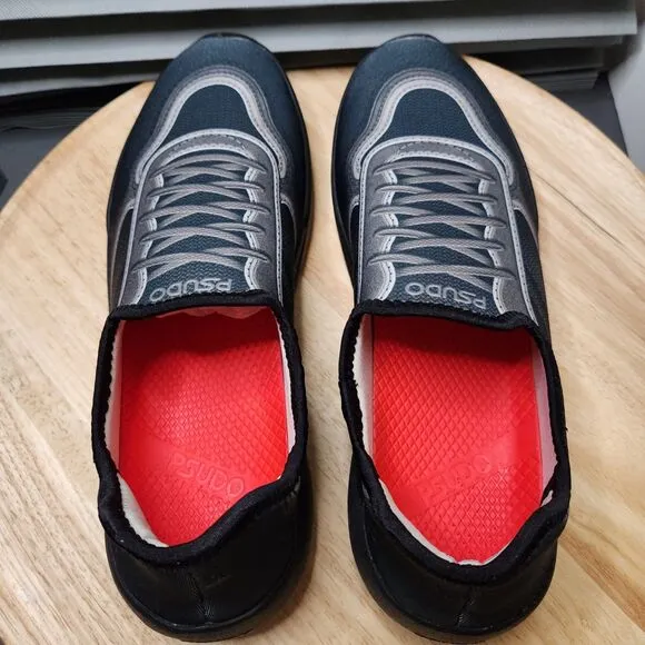 Psudo black charcoal court shoes Made in the USA mens 14