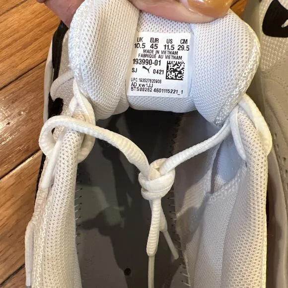 PUMA J. Cole x RS-Dreamer Size 11.5 White Black Tan NO INSOLES