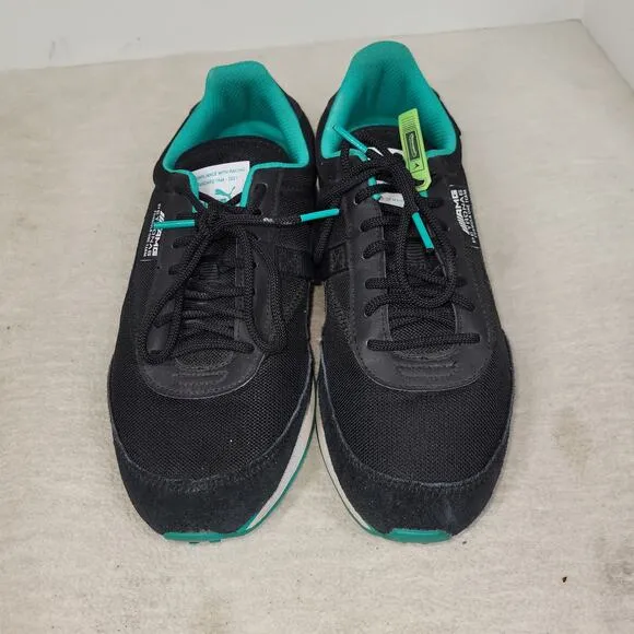 Puma Shoes Mens Size 9.5 Black Future Rider x Mercedes AMG Petronas F1 Mercedes