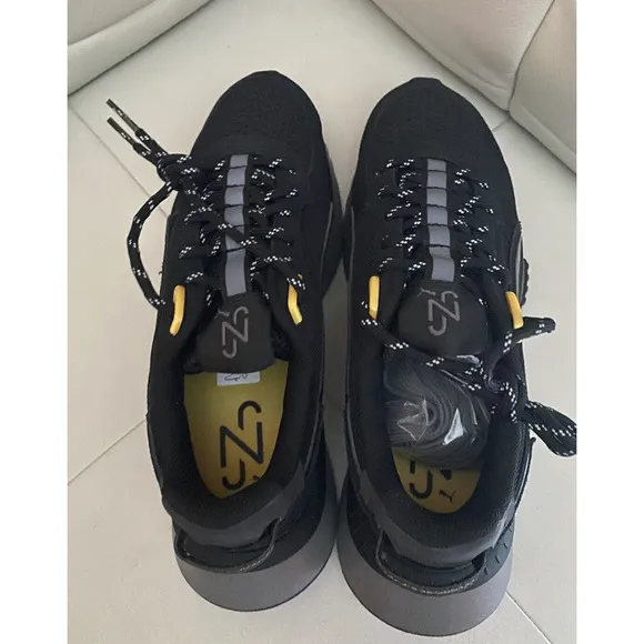 Puma x Neymar Jr Wild Rider Brazil Sneaker Shoes | Black Yellow | Men's Size 11
