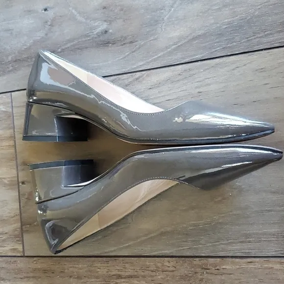 Pura Lopez Pointed Toe Pumps Heels shoes sz 36.5 US 6.5