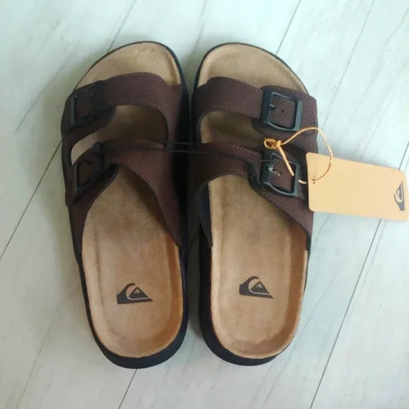 QUIKSILVER NEW kids Embark Deck Slip-on Sandals