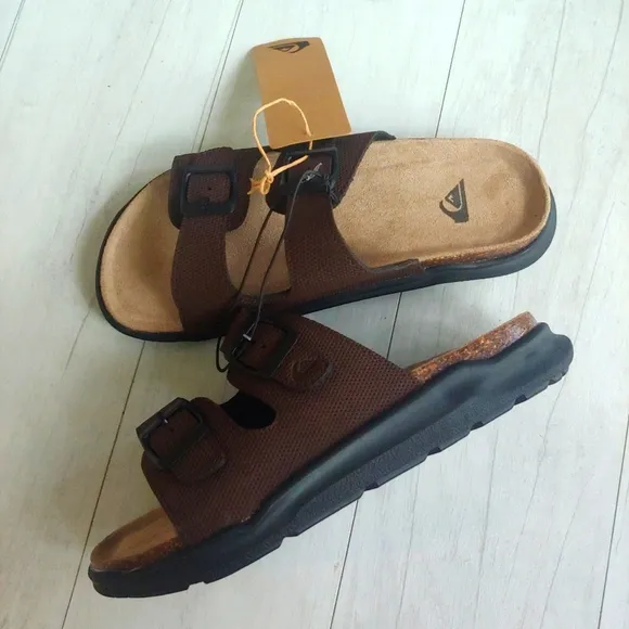 QUIKSILVER NEW kids Embark Deck Slip-on Sandals